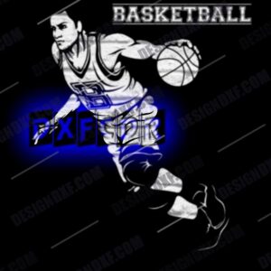 Basketball player DXF files