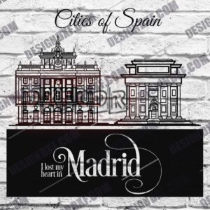 Madrid Landmarks DXF Files