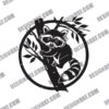 Raccoon Wall Decor DXF Files